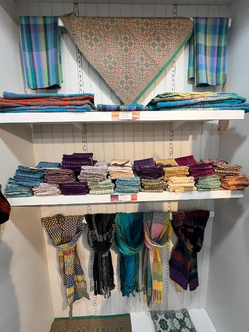 handwoven napkins and towels